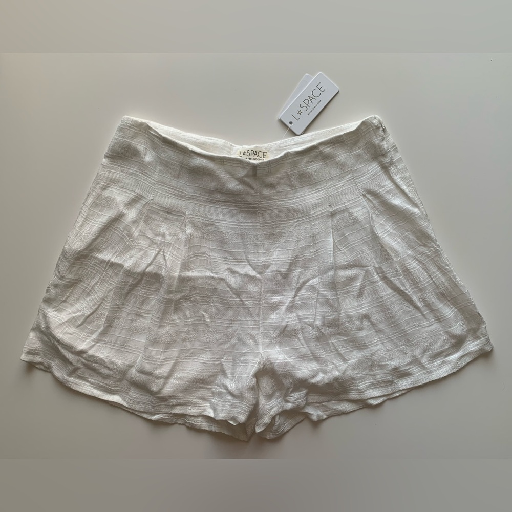 BNWT L*SPACE Ioana Short in Cream